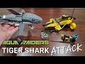 YouTube thumbnail: Lego Aqua Raiders Begins! (7773 Tiger Shark Attack) #lego