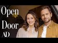 Inside troian bellisario  patrick j adamss eclectic la home  open door  architectural digest