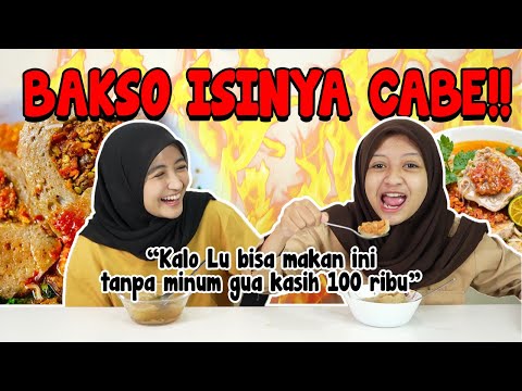 Halda Pulang Sekolah Langsung Makan Bakso Mercon!!