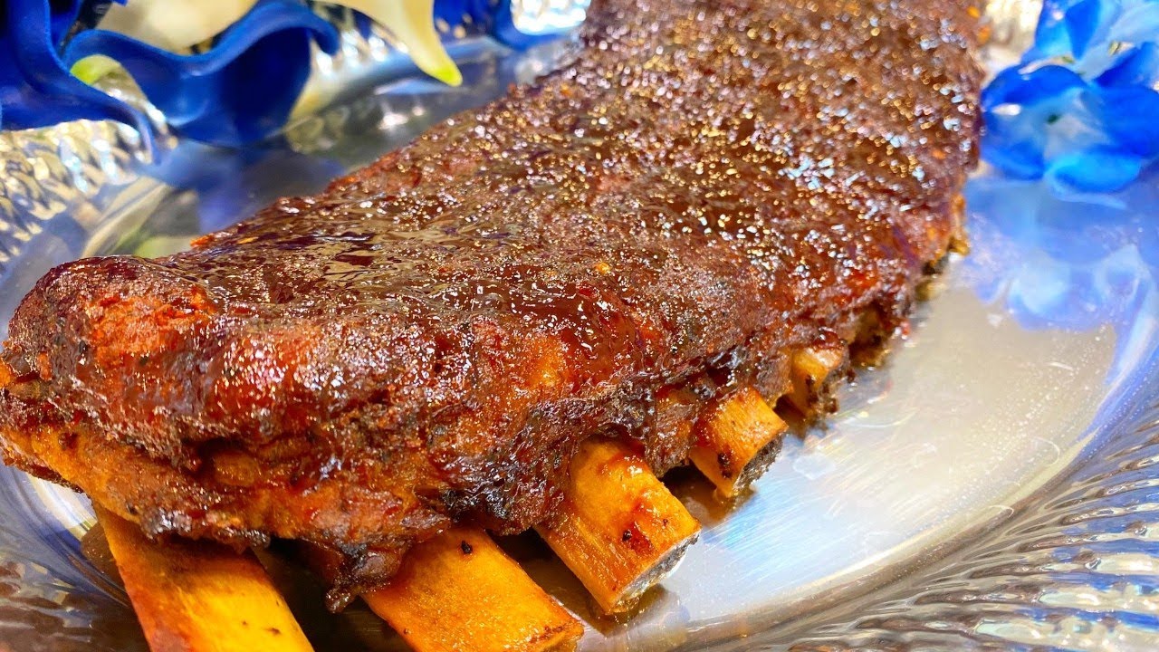 HOW TO SMOKE BABY BACK RIBS IN THE OVEN @Smokin' & Grillin with AB & @Mr. Make It Happe