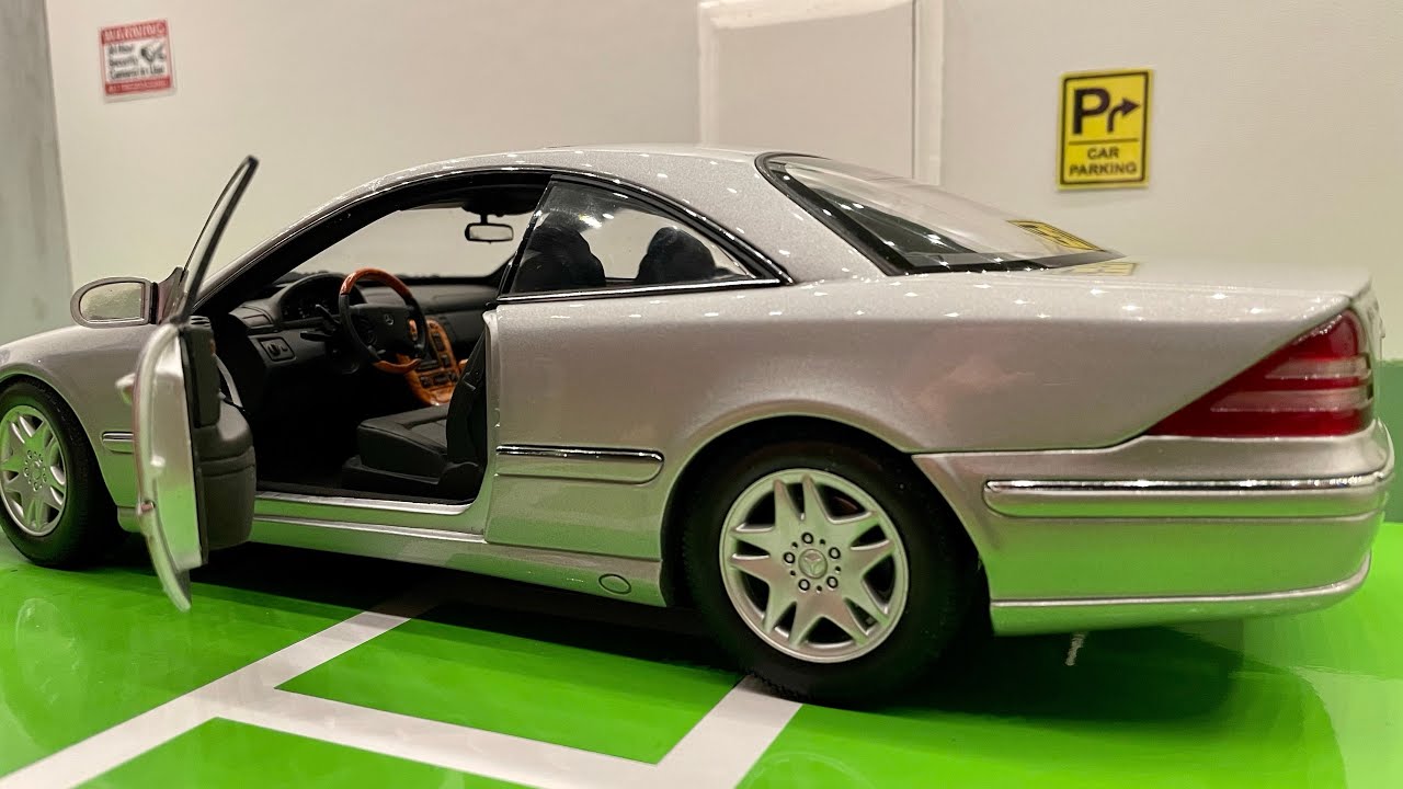 AUTOart 1/18 - Mercedes CL500 - YouTube