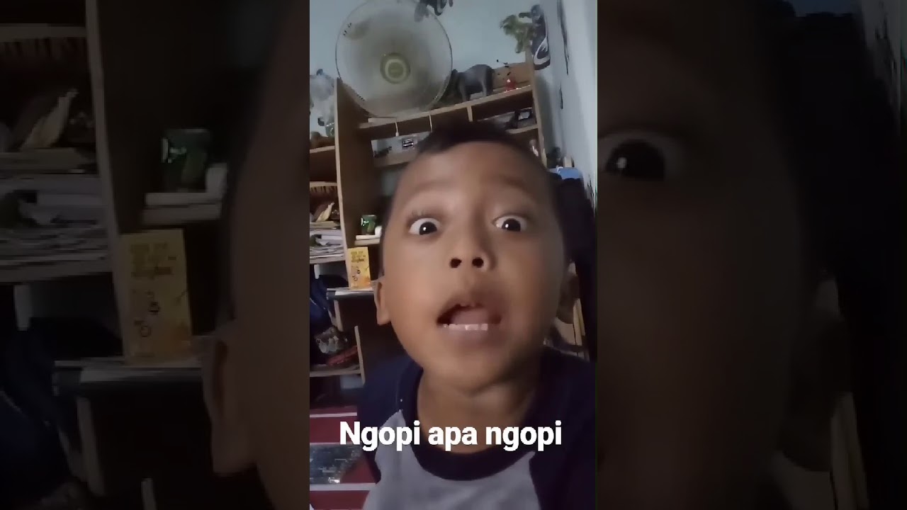 Video Lucu Pasti Ngakak Anak Kecil Ngomong Ngopi Apa Ngopi