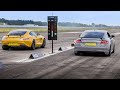 Audi TTRS Quattro (880HP) vs Mercedes AMG GTS (850HP) & Porsche 991 Turbo S (730HP)