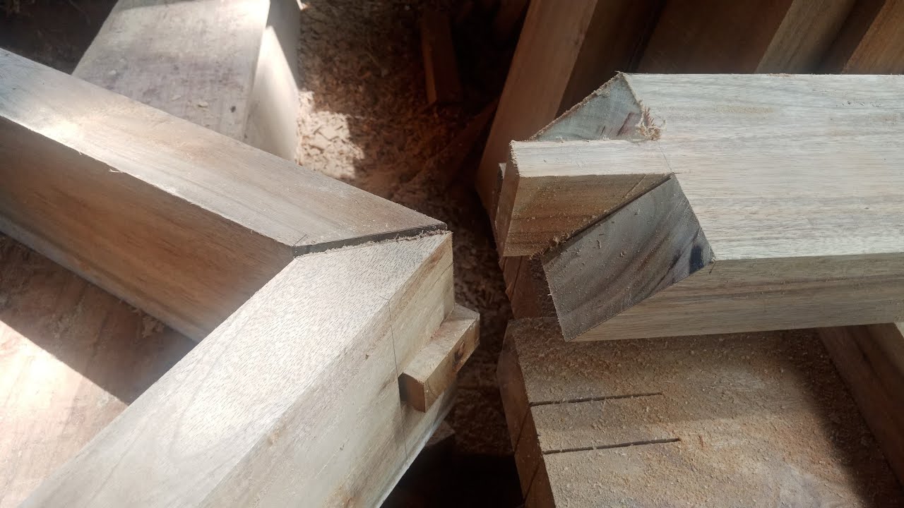 Window Frame Cut the process of cutting minimalist window frame material - YouTube