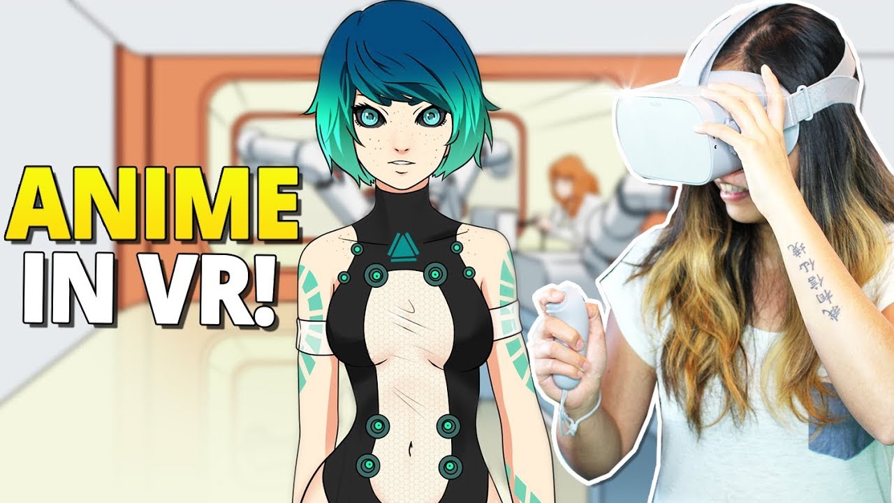 INTERESTING ANIME-STYLE VR NOVEL! - Angels & Demigods (Oculus Go Games ...