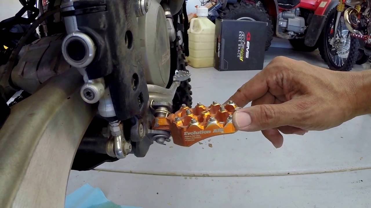 MX Footpegs - S3 Hard Rock Enduro vs. Fastway Evolution Air