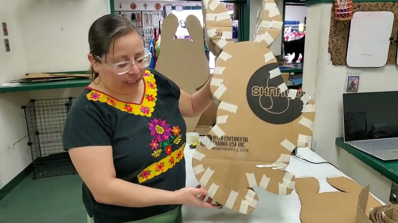 COMO HACER LA BASE DE TAMBOR CON CARTON RECICLABLE