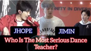 Who Is The Most Serious DANCE Teacher? JHOPE Or JIMIN 😨