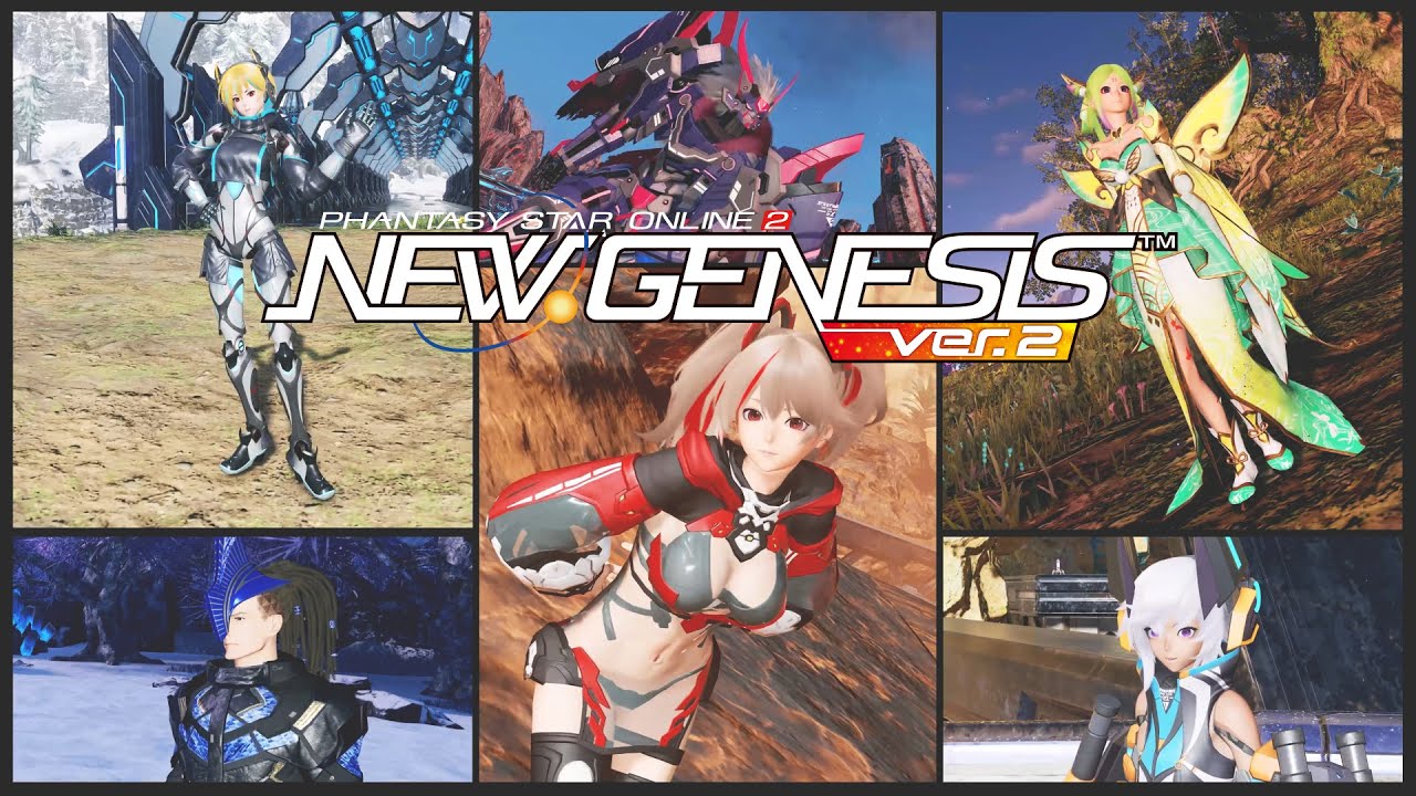 PSO2: New Genesis ver.2 Official Trailer - June launch - YouTube