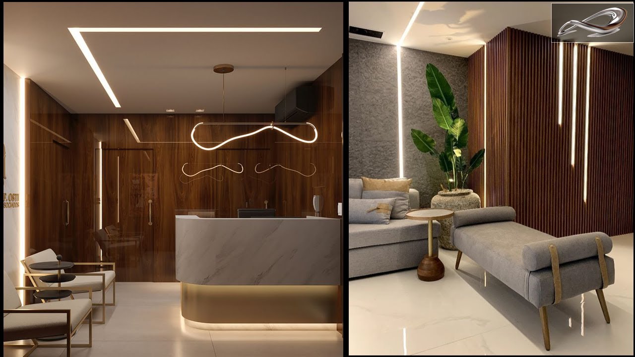 Office Lobby Design Ideas | Reception area design | Work Table Design | Waiting Area Designs | I.A.S