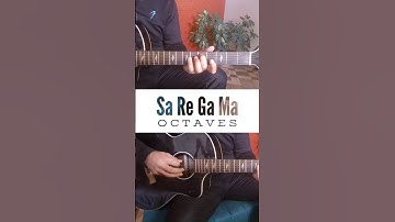 Sa Re Ga Ma on Guitar Octaves | Guitar Theory with Aman Verma