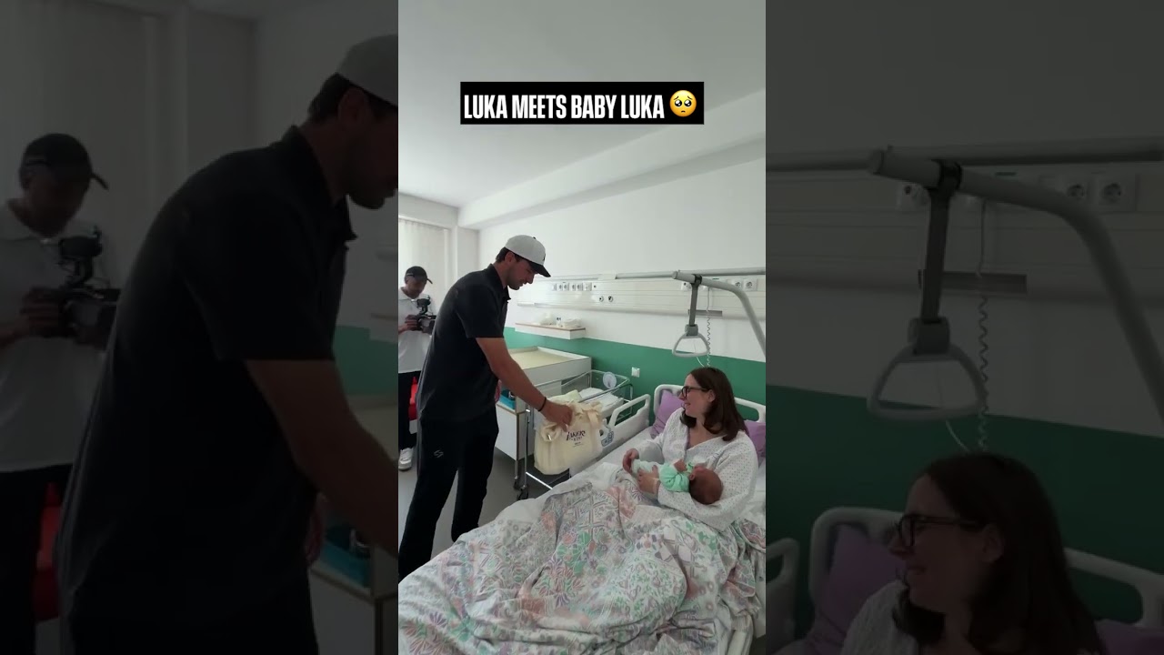 The sweetest Kobe Day surprise in Slovenia with Luka 🥹 #lakers