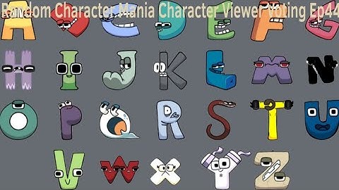 Random Character Mania Character Viewer Voting Ep44