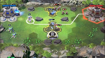 (ipad) Command & Conquer: Rivals - Funcore vs Gigio (Lost) - GDI Gameplay