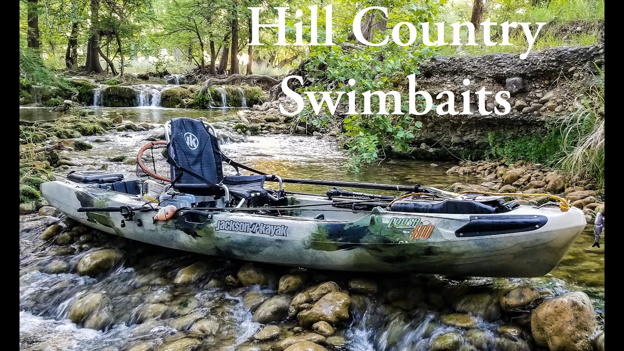 Kayak Bass Fishing- Clear Water Bassin' (New Swimbait Released)!!