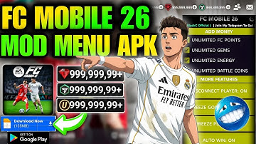 FC MOBILE MOD MENU V26.1.02 🔥 Money, Fc Points - FC Mobile Mod Menu | Fc Mobile Mod Apk