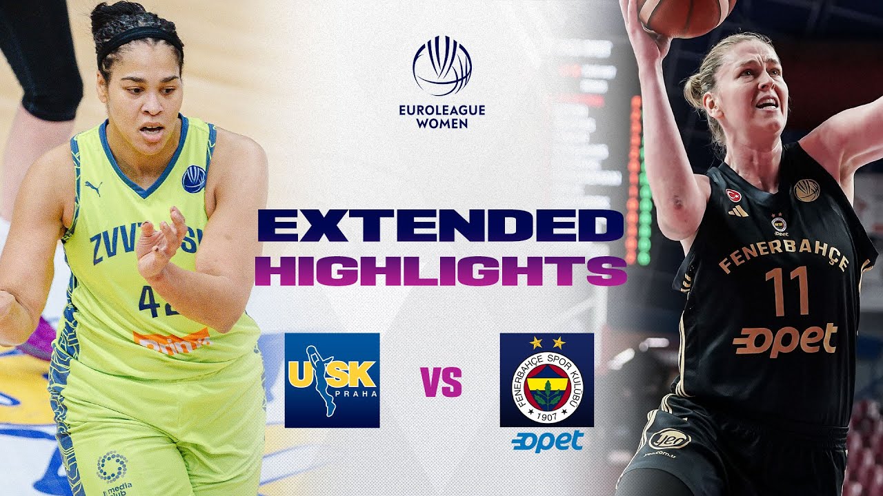 ZVVZ USK Praha v Fenerbahce Opet | Full Game Highlights | EuroLeague Women 2024-25