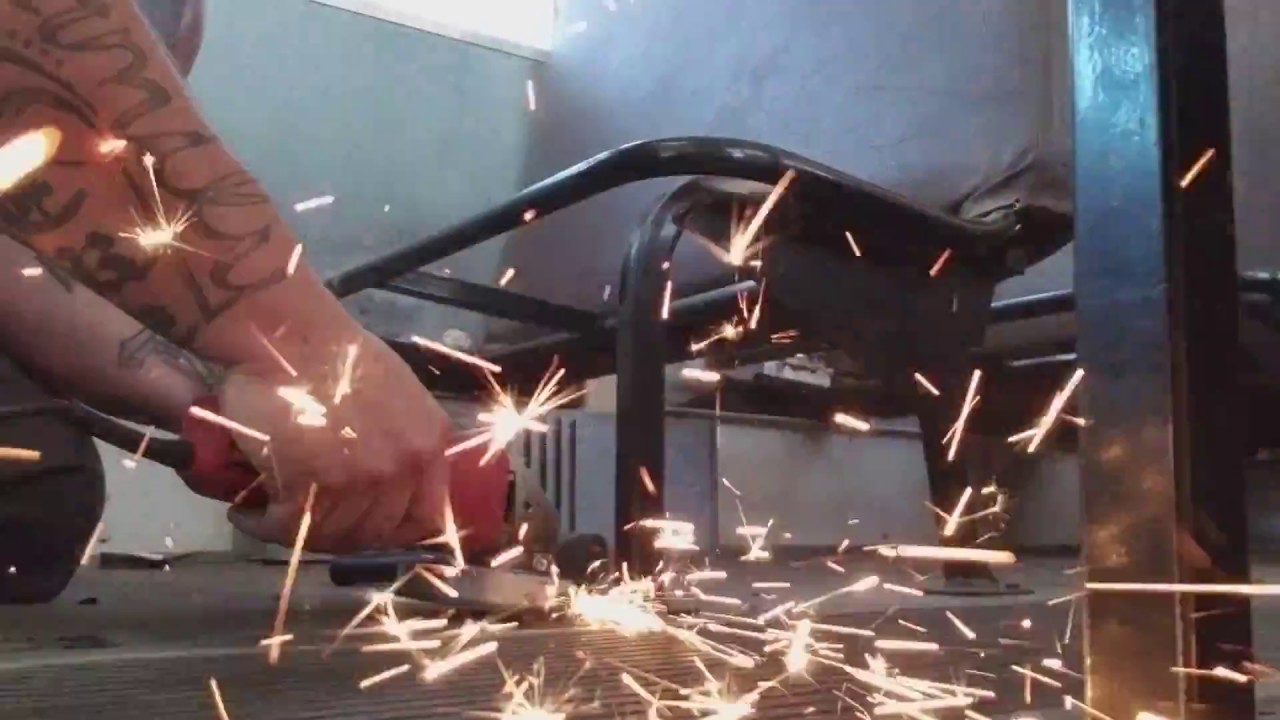 Grinding Off Bolts & Removing Seats On The Skoolie YouTube
