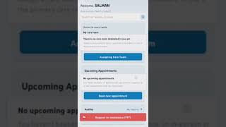 How To Sehhty App Medical Appointment In Government Hospital
