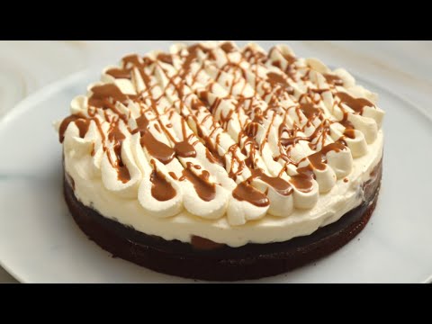 Chocolate Brownie Cake recipe with Delicious Biscoff