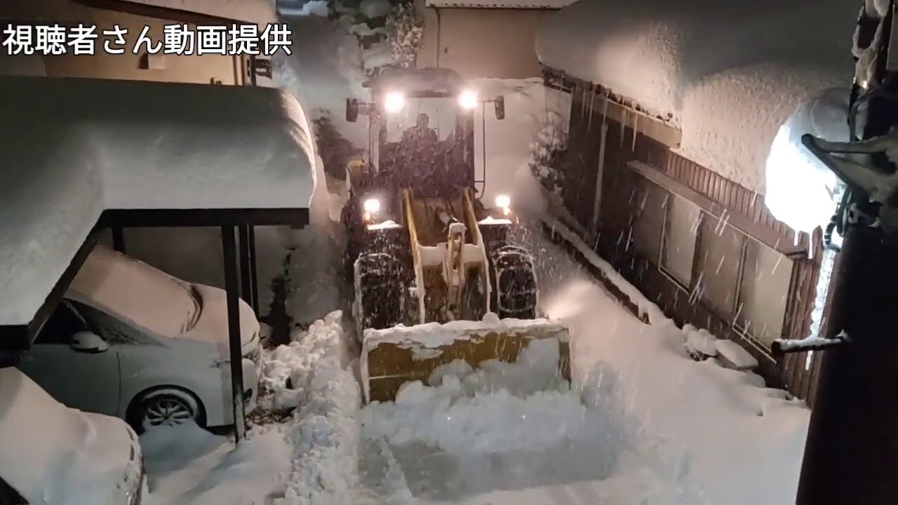 令和3年豪雪の記録】35年ぶり積雪115cm！変貌した街並みの様子【富山
