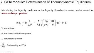 Thermodynamic CO2 sequestration using CMG-GEM.