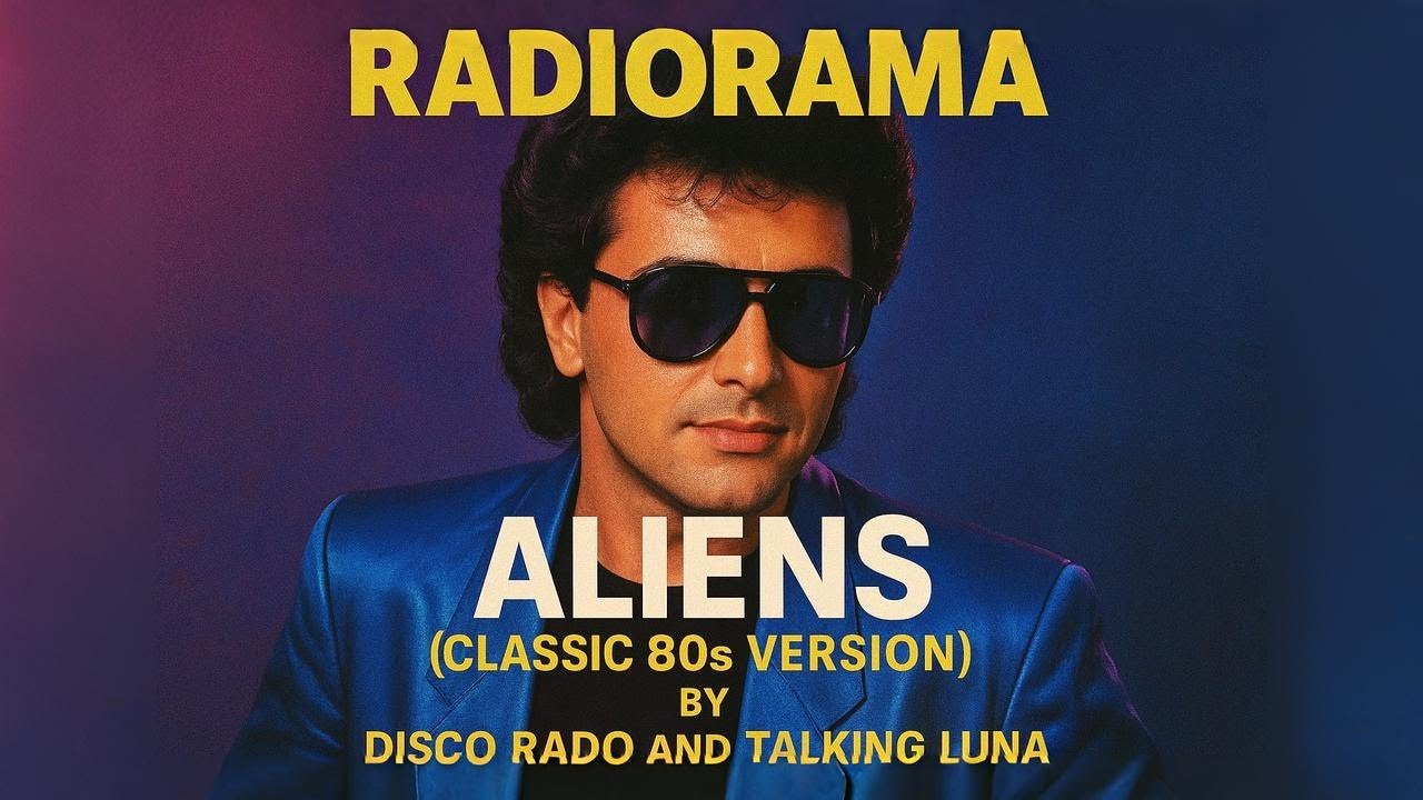 Radiorama Cover | Aliens (Classic 80s Version) by Disco Rado and Talking Luna | New Italo Disco 2025