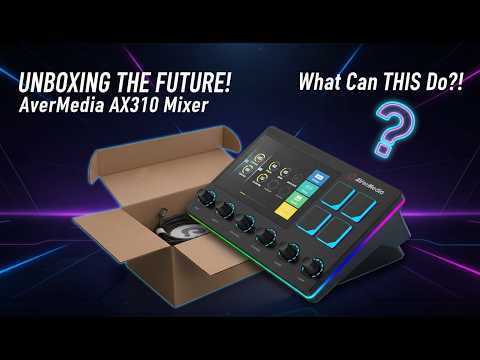 AVerMedia AX310 Unboxing: The Mixer Every Creator Should Know