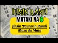 Ilimin Ramli Maraki Na 6 Jinsin Jinsin Taurarin Ramli 