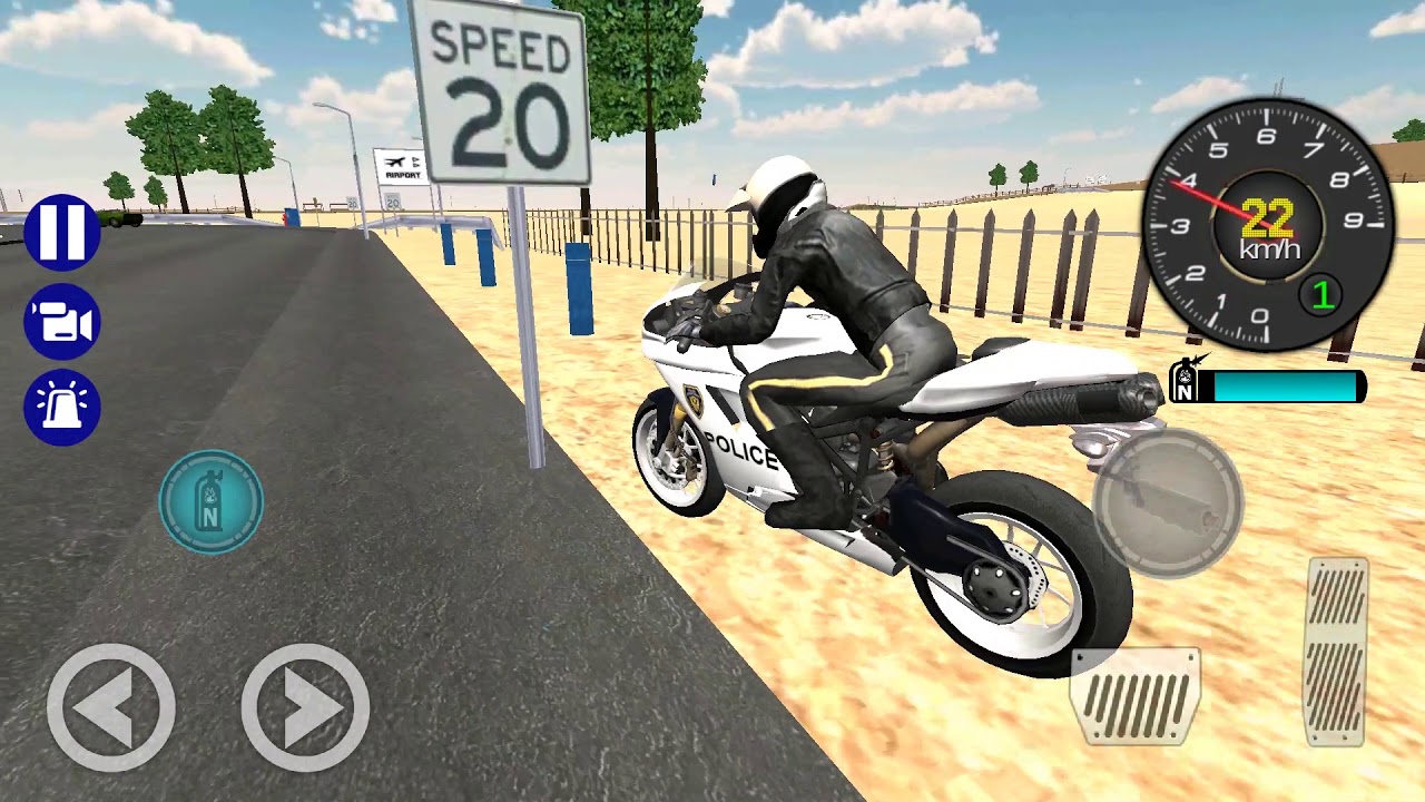 Jogo Police Motorbike Traffic Rider no Jogos 360