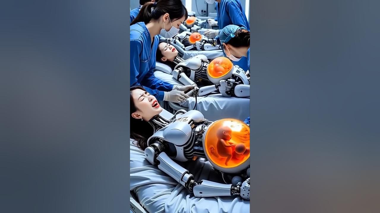 Robot giving birth in hospital #aivlog #ai #shortsfeed #shorts #trending #video #viralvideo Robot giving birth in hospital #aivlog #ai #shortsfeed #shorts #trending #video #viralvideo