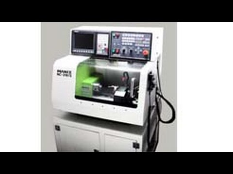 Video Máy tiện CNC mini MANIX 소형NC선반/ NC 310S - youtube