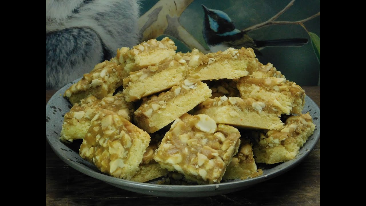 Nut Caramel Squares slice recipes deez nuts recipes Aussie girl can cook YouTube