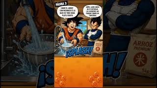 “La guerra culinaria Saiyajin” #dragonball #goku #vegeta #anime #manga #shorts #viral