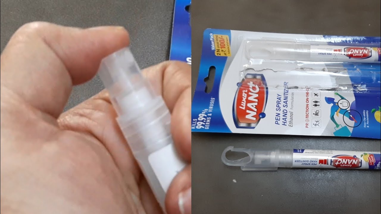 UNBOXING Hand Sanitizer Spray Pen  || Hand Sanitizer spray pen for easy travel || Comfortable pen |