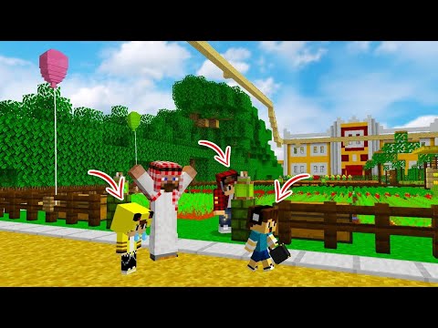 ماين كرافت لكن عبوسي هرب من المزرعة بسبب كعبول افلام ماين كرافت 