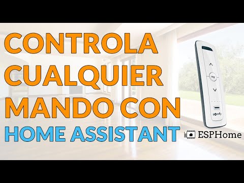 Integra cualquier mando a distancia en Home Assistant con ESPHome