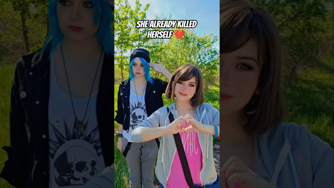 GF asked if I love her 4ever | Chloe & Max @nikkihatsunecosplay #cosplay #shorts #lifeisstrange
