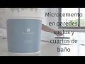 🎥 Vídeo: Aplicación Microcemento en Paredes, Suelos y Baños