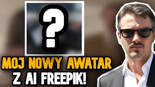 Mój nowy awatar z ai Freepik