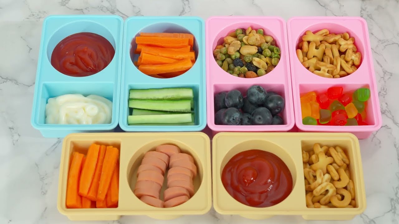 Silicone Double Compartment Condiment Containers