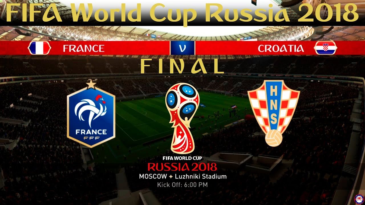 France vs Croatia - FINAL | FIFA World Cup Russia 2018 | 