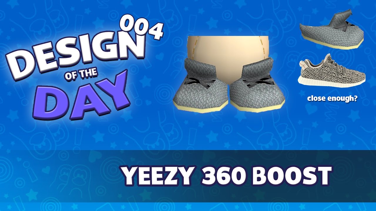 Club Penguin Island Design of the Day Yeezy Boost 360 Shoes YouTube