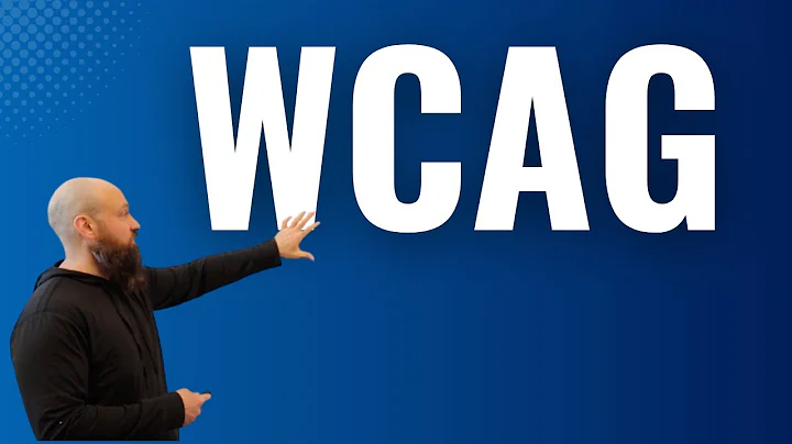 What is WCAG? 2.1 vs. 2.0 AA for (Website) Accessibility Explained [Kris]