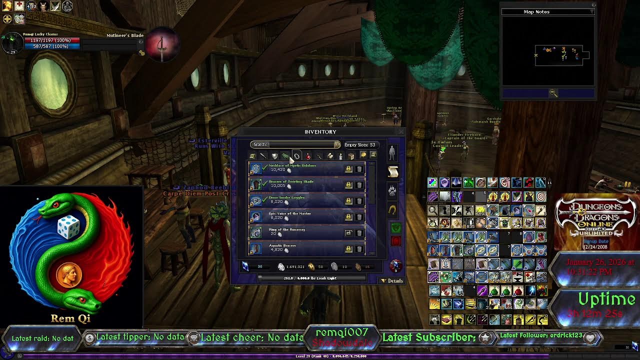 Lets Play DDO (Dungeons & Dragons Online), I am live!