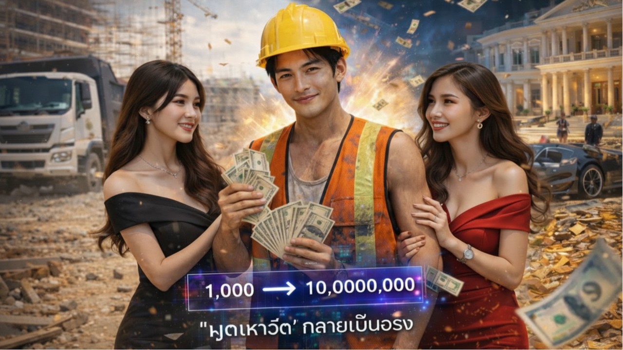 คนงานก่อสร้างผูกระบบ “พูดแล้วเป็นจริง” หัวหน้าพูดเล่นเรื่องเงินเดือน แต่เขาได้เงินล้านจริง!