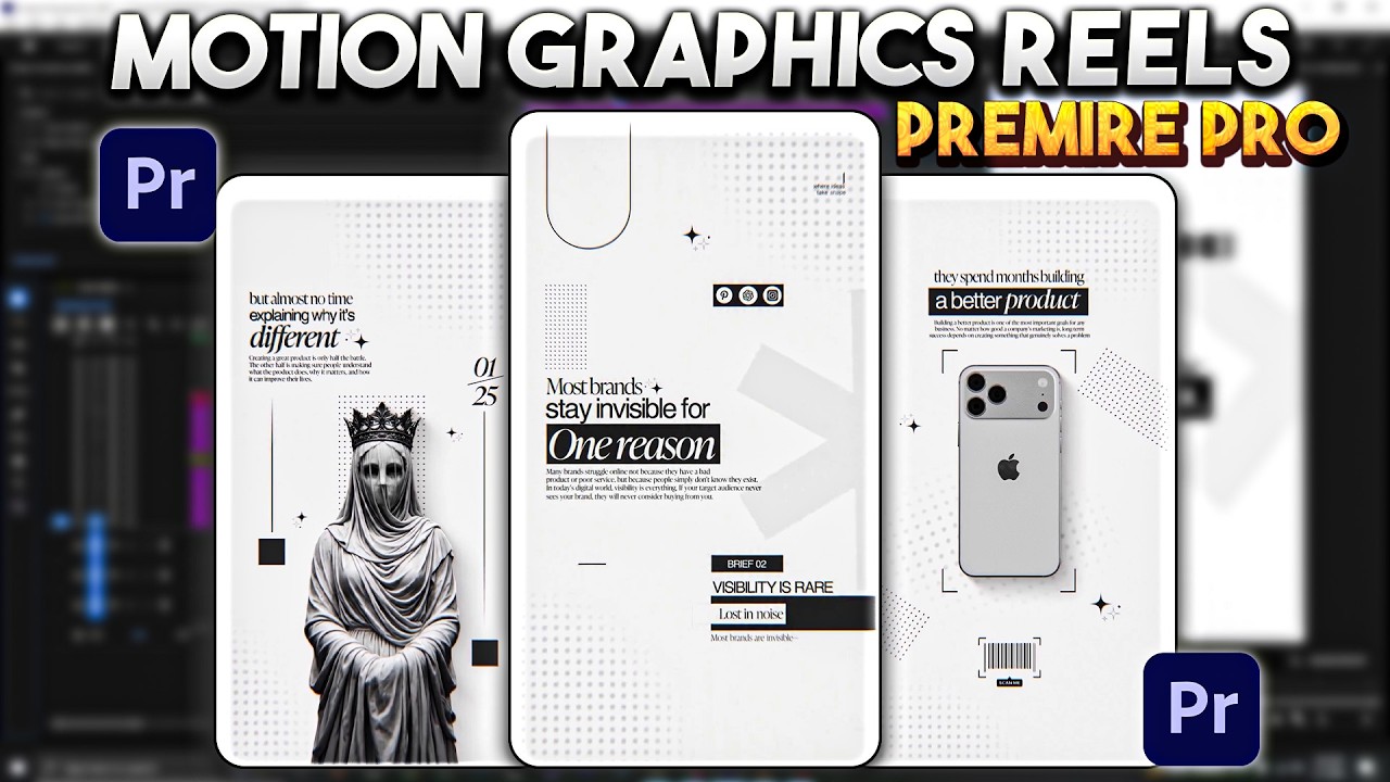 Editing Motion Graphics Reels in Premiere Pro – Full Step-by-Step ...