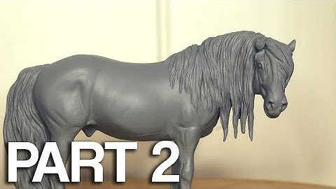 Drastic Custom Fjord "Kion" -  PART 2: RE-CONSTRUCTING - How To Customize Your Breyer Model Horse
