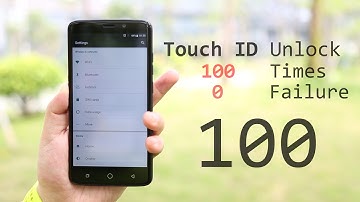 Ulefone Vienna 100-times Touch ID Unlock Test, without Failure!!!