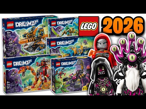 LEGO DREAMZzz 2026 Sets OFFICIALLY Revealed 